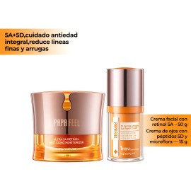 Papa Feel Crema Facial Ojos Retinol Pack Dúo