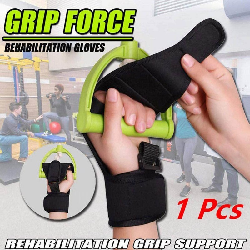 ALisasin Finger Rehabilitation Train Auxiliary Gloves Splint Finger Recovery Grip