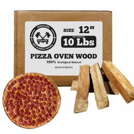 Pizza Stix - Pizza Oven Stove Wood - 12 Inch 100% Kiln Dried Oak Hardwood Great For: Pizza Cooking, Grilling, Smoking and BBQ on Ooni, Karu, Solo Stove and Others 10 POUNDS