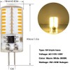 ZHENMING 110V- 130V G4 LED Bulb 120V Dimmable 3W(20W 30W