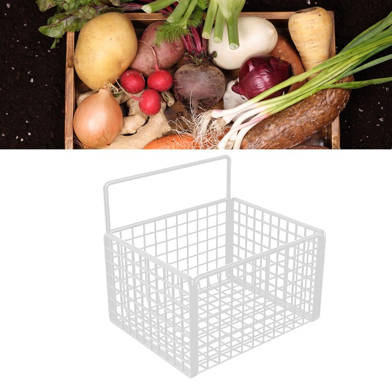 Wire Storage Baskets, Metal Wire Hanging Storage Basket Hanging Kitchen