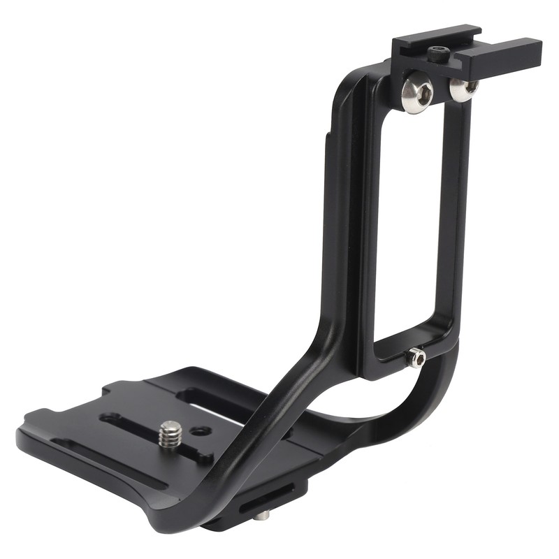 Quick Release Plate L Bracket with Hot Shoe Hand Grip