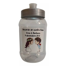Botella Vaso Cilindro De Boda Recuerdo Fiesta 100 Piezas
