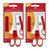 Faber-Castell School Scissors Blue or Red