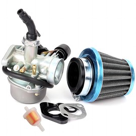 PZ19 Carburetor with 35mm Air Filter for TaoTao Kazuma Baja NST SunL Chinese Quad 4 Stroke ATV Go Kart Pit Dirt Bike 50cc 70cc 80cc 90cc 110cc 125cc (1Pack)
