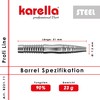 Karella Profi Line PL-11-90% Tungsten Steel Barrel 23 g