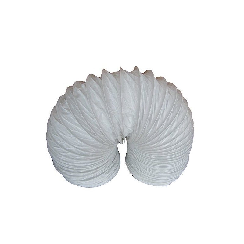 100mm x 10m metre 4" PVC Round Flexible Ducting Tumble