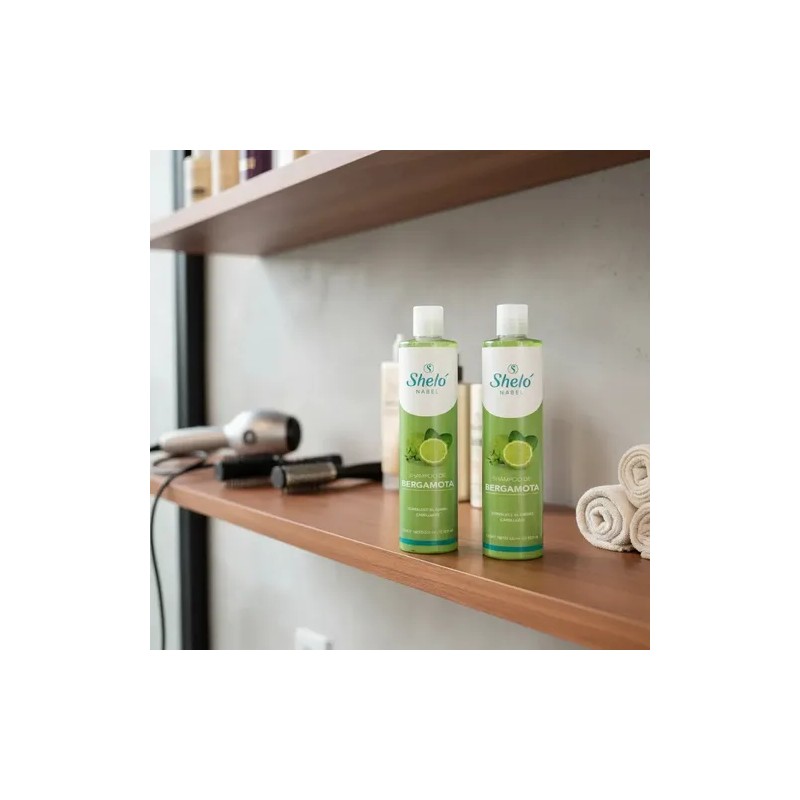 Pack 2 Shampoo Bergamota Sheló Nabel