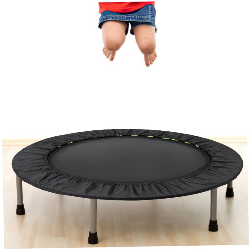 Mipcase 1Pc Trampoline Cover Replacement Black Sponge Protector for Round