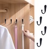 DAJMAIEZ Pack of 10 Hooks for Screws, Wall Hooks, Coat
