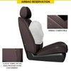 Car Seat Covers Full Set,Universal Leather Seat Covers for Most