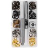 Grommet Tool Kit Setting Eyelets Boxed Hollow Billboard Tag Nail