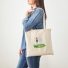 CafePress Sprinkler Play Tote Bag Reusable Natural Beige Canvas Shopping