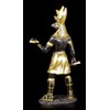 Horus Figure - Egyptian Warrior Black Gold - Decorative Egypt