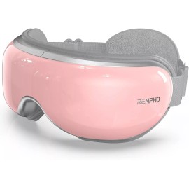 RENPHO Eye Massager w/Heat for Migraine Temple Eye Care Bluetooth Music, US SHIP