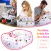 Portabuddy Inflatable Nursing Pillow XXL with Adjustable Design, Starry Sky