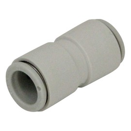 SK11 KQ2H10-00A One-Touch Pipe Fitting Straight for 0.4 inch (10 mm) Hose