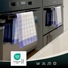 ZOLLNER Set of 10 Cotton Tea Towels in 50 x