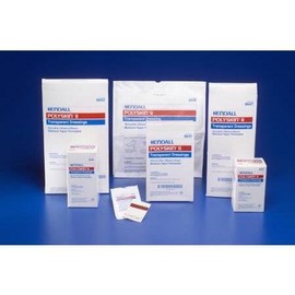 Polyskin Ii Transparent Adhesive Dressings, Sterile 1 1/2 X 1 1/2, 100 ea