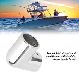 4pcs 2 Way 90 Degree Boat Handrail Fitting 25 mm ID 316 Stainless Steel Pipe Elbow Joint Connector for Ship Yacht