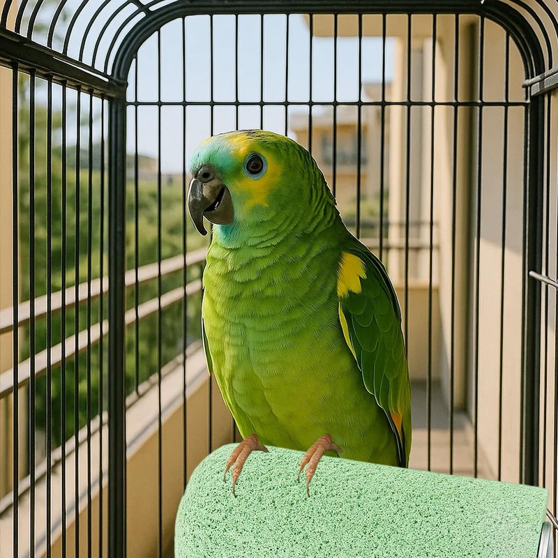 2 Pcs Parrot Perch, Bird Perch for Cage with Wavy