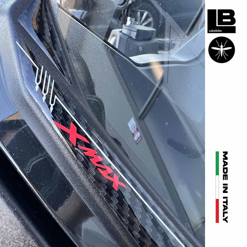 labelbike - 3D Sticker Windscreen Fairing Protector Compatible with Yamaha