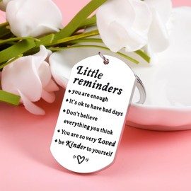 Stocking Stuffer for Teen Boys Girls, Good Luck Gifts Mental Health Gift, You Are Enough Inspirational Gifts for Women Teen Girls, Think of You Gifts, Daily Affirmation Cheer up Stocking Stuffer