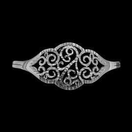 Mainland Silver Navajo Bracelet, 925 Sterling Silver Cuff Bracelet, Diamond Bracelet, Native...