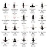 ANCLLO 435 Pcs Plastic Car Push Button Rivets for 90