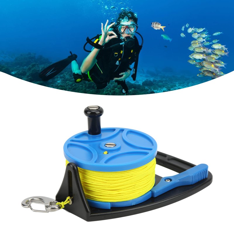 Anchor Rope Reel, Diving Reels Anchor Rope Spool Finger Reel