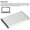 Mobile Hard Drive Silver USB3.0 Computer Mechanical Accessories YD0018 2.5in