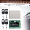 ASHATA Multifunctional Wireless Remote Switch, DC12 V 433 MHz 4-Way