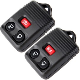 OCPTY Replacement 2Pcs Key Fob Shells Case for Ford for Expedition 1998-2016 CWTWB1U212 CWTWB1U331 GQ43VT11T CWTWB1U345 1788A-FWB1U345 5925871