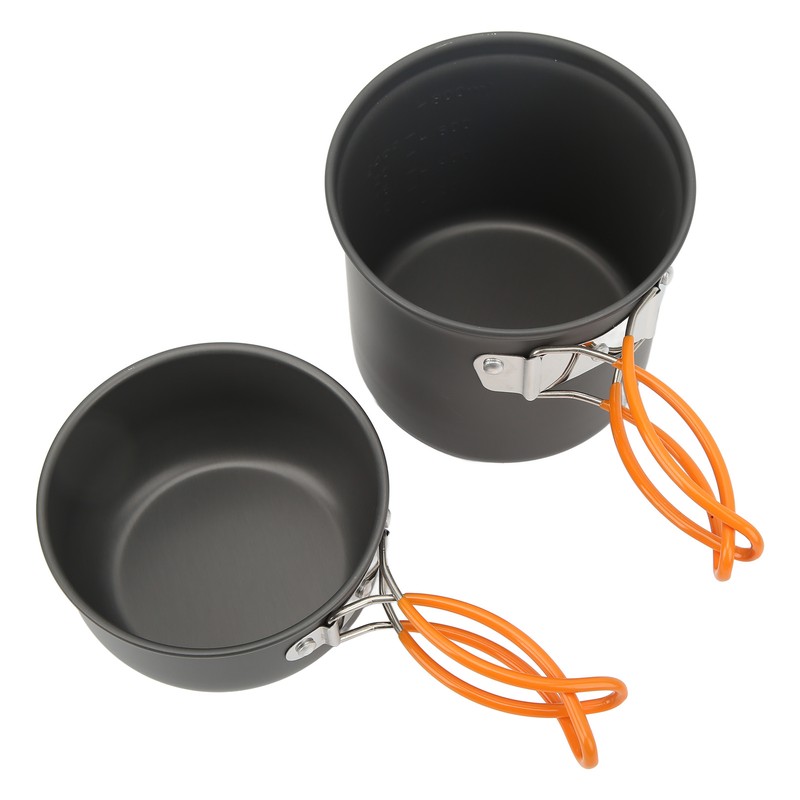 Camping Cooking Set Alumine Strong Bearing Food Grade Portable Stove