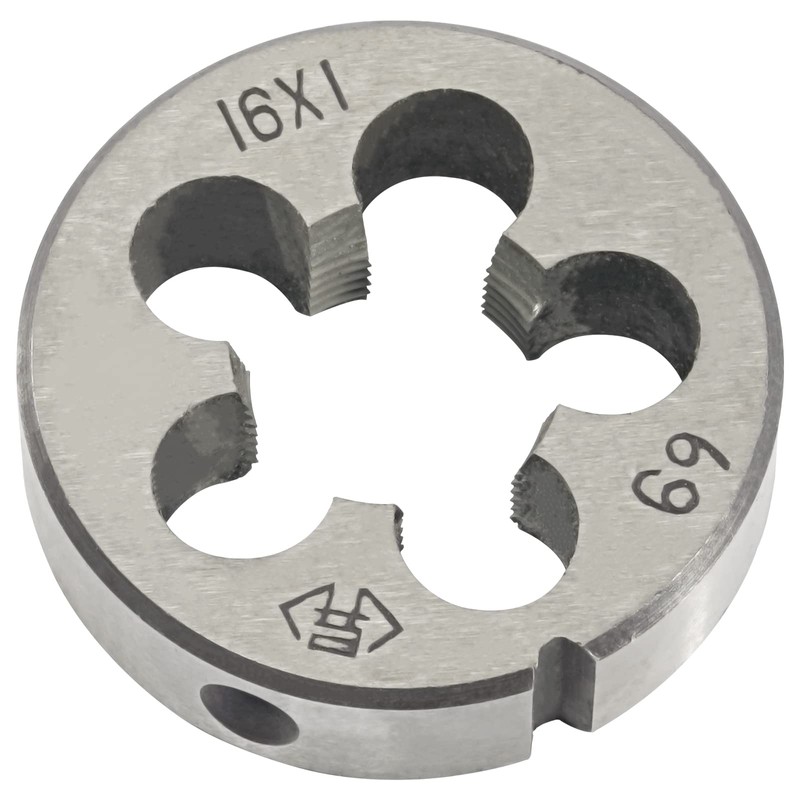Aceteel M16 x 1 Metric Round Die, Machine Thread Die