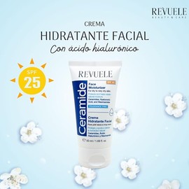 REVUELE CERAMIDE CREMA HIDRATANTE FACIAL SPF25 50MILILITROS