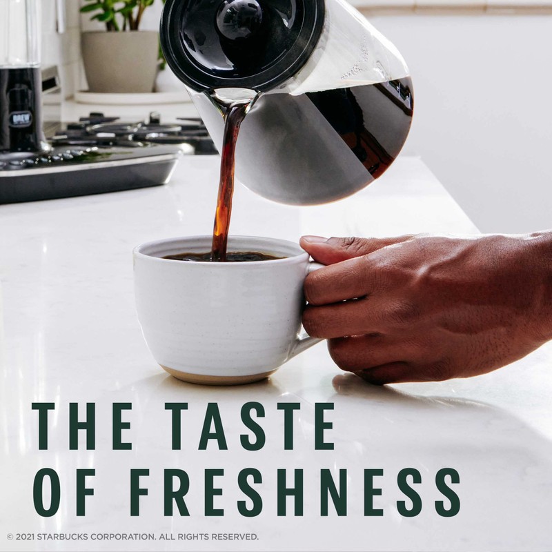 Starbucks Ground Coffee, Dark Roast Coffee, Espresso Roast, 100% Arabica,