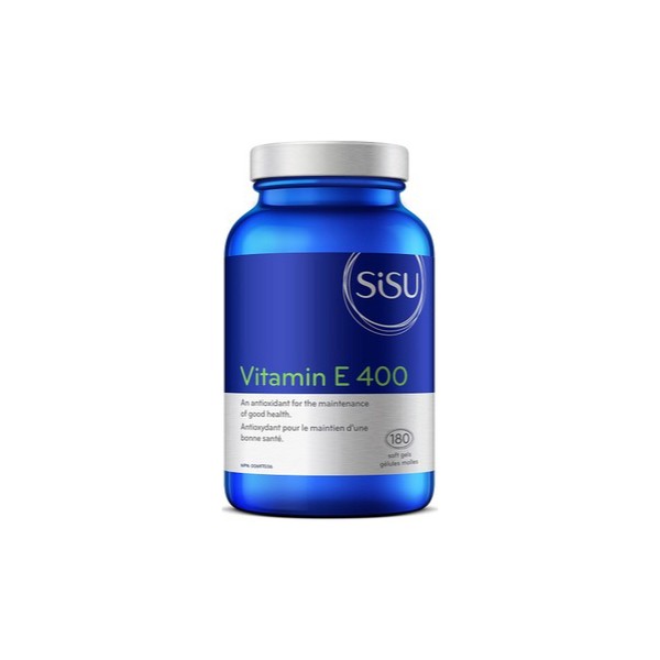 Sisu Vitamin E 400iu - 180 Softgels