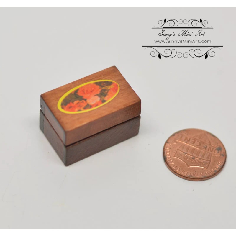 SMA 1:12 Dollhouse Miniature Jewelry Box A168