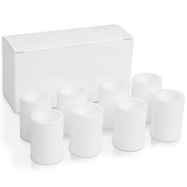 8 Pcs Faucet Filter Purifier Replacement for Kitchen Sink/Bathroom Sink PP Cotton for Faucet Extender Strong Filter Improve Water Conditions Removes Chlorine Fluoride Heavy Metal