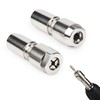 2-Pack Angle Grinder Conversion Accessories Adapter 5/8"-11 Thread to 1/4"&