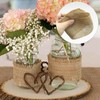 Hessian Burlap Ribbon - Natural Rustic Jute, Roll Linen Craft