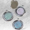 KARLOR Highlighter Powder Palette Metallic Blue Eyeshadow Glitter Eyelid Highlighter