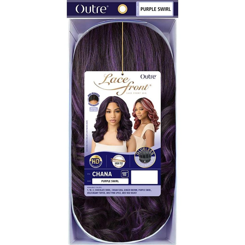 Outre Lace Front Wig - Chana (CHOCOLATE SWIRL)