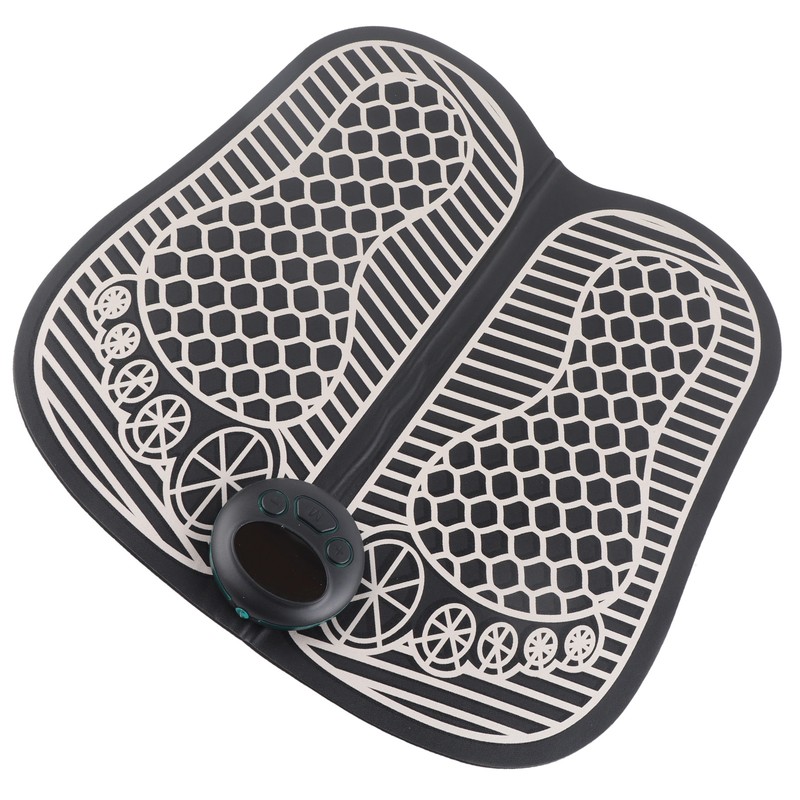 Foot Massager Mat USB Rechargeable 8 Modes 19 Strength Microcurrent