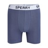 Sperry 3-Pack Men's Soft Modal Boxer Briefs, Gray White Multi,