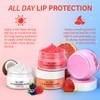 Lip Mask Set 4 Pcs, Overnight Lip Sleeping Mask with