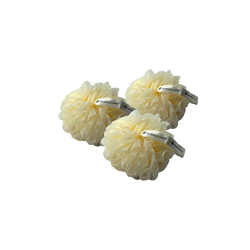 Hydrea London Shower Puff - Exfoliating Body Scrubber for Men