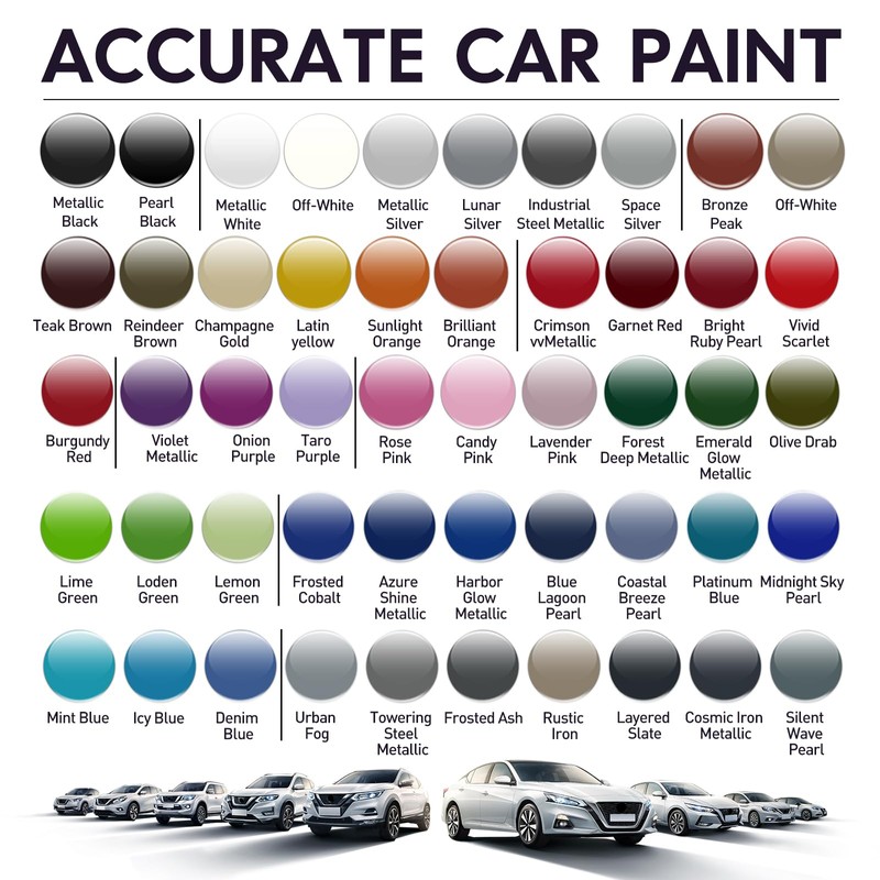 Red Touch Up Paint for Cars, Car Scratch Repair Pen,