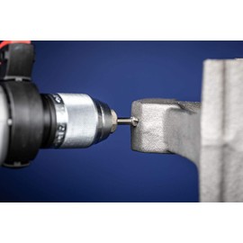 PFERD HSS Cone/Deburring Countersink Set, 5 Pieces, 90°, Diameter 6.3-25.0 mm, DIN 335 C, 25202153 - for Countersinking 90° Screws